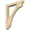 Ekena Millwork Legacy Arts and Crafts Rough Sawn Bracket w/ Offset Brace, Douglas Fir, 6"W x 42"D x 48"H BKT0604X42X48LEC03RDF - alternate 1